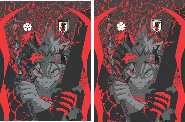 Jersey Black Clover Asta Japon