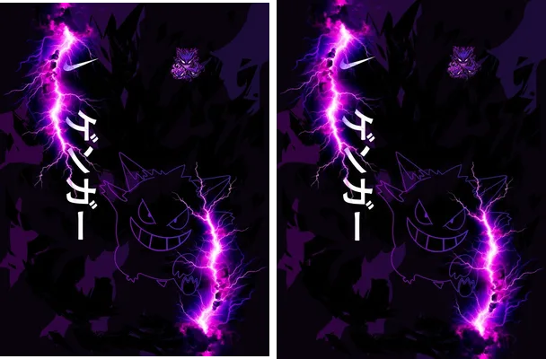 Jersey Concept Gengar Pokemon