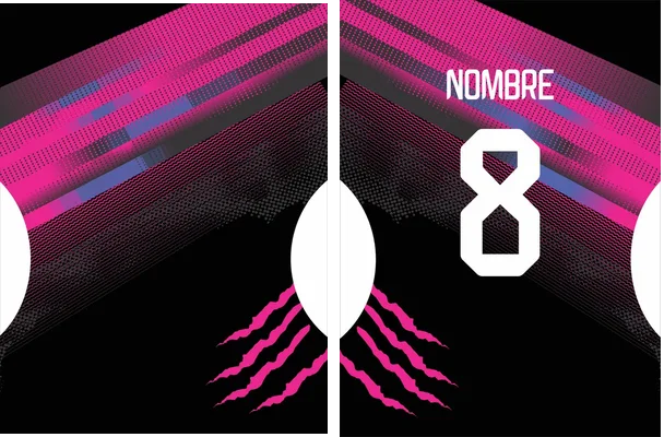 Jersey Fucsia garra
