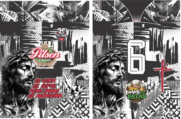 Jersey Futsalero Jesus Grunge 25