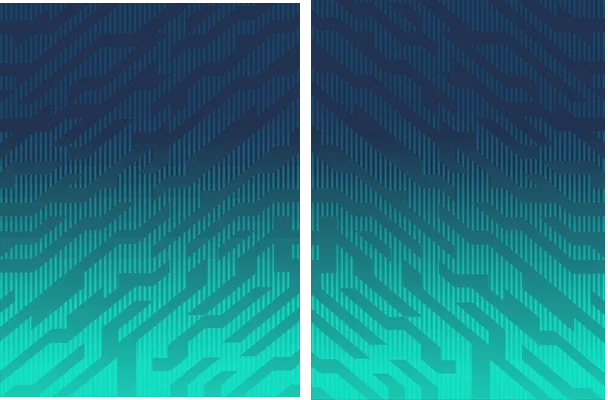 Jersey Geometric Verde Degradado
