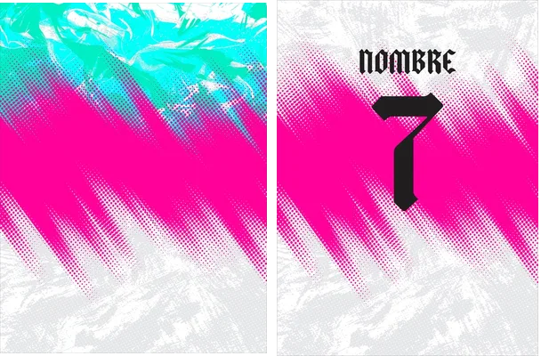 Jersey Grunge Pink VS25