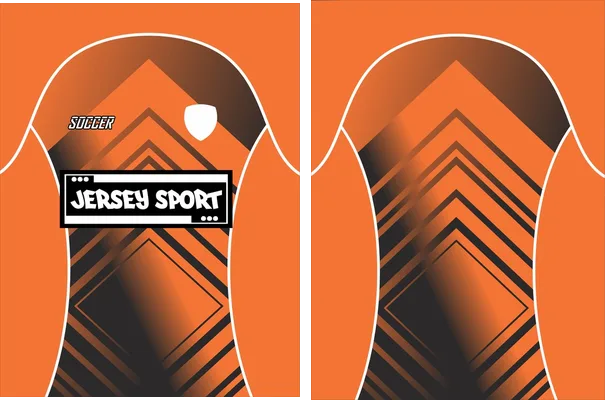 Jersey Sport Naranja Singha