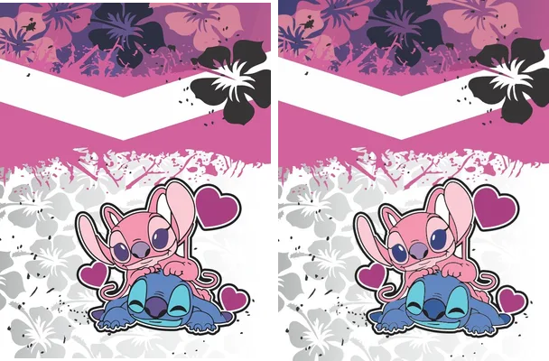 Jersey Stich Rosa Azul