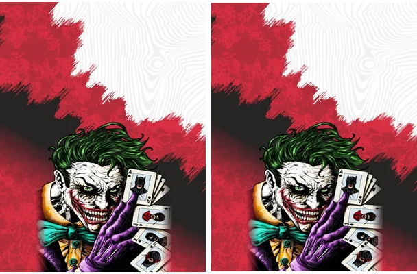 Joker Red y black
