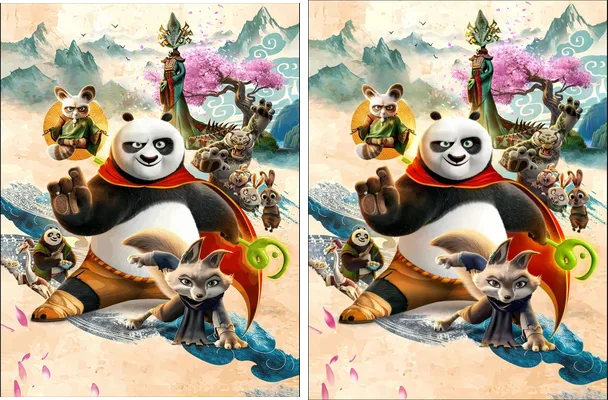 Kun Fu Panda Designs Concept
