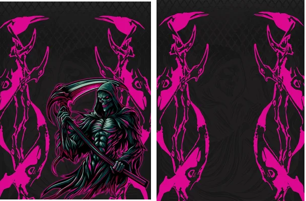 LA MUERTE DESING PINK