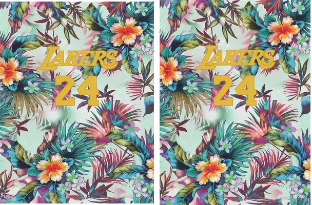 LAKERS DESIGN FLORAL