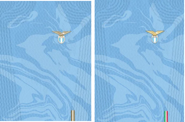 LAZIO FC JERSEY VECTOR 2022