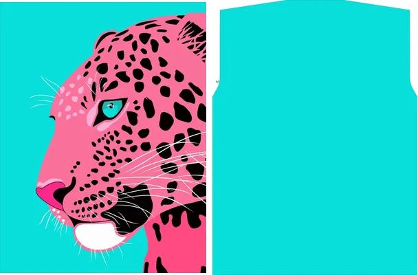 LEOPARDO DESIGN ROSA