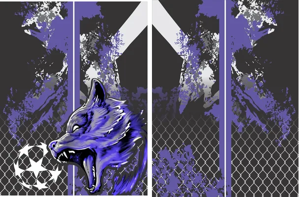 LOBO MORADO GRUNGE 2024