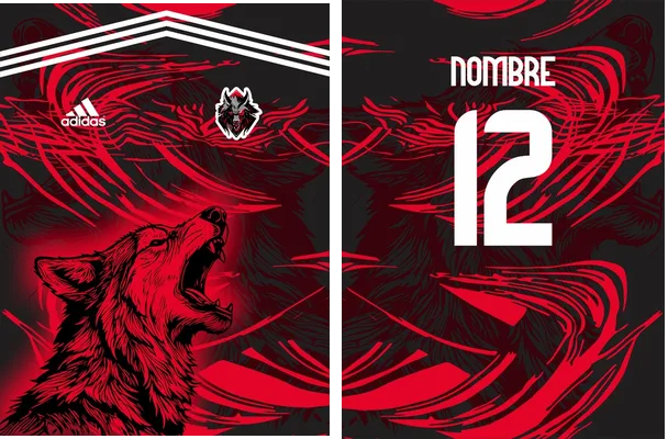Lobo Design Rojo 24 Q 1