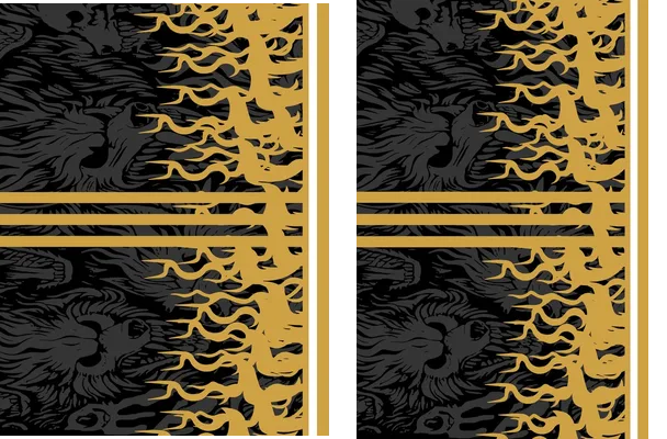 Lobo Negro Dorado Interclasse 25