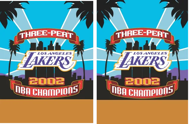 Los Angeles Lakers 2002 NBA Champions