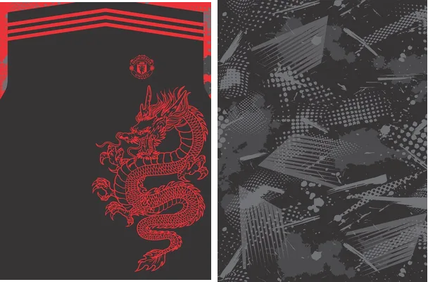 MANCHESTER UNITED FANTASY DRAGÓN ROJO 2024