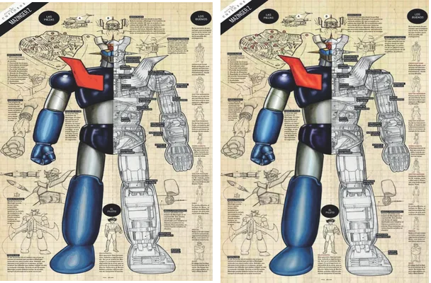 MAZINGER Z DESIGN