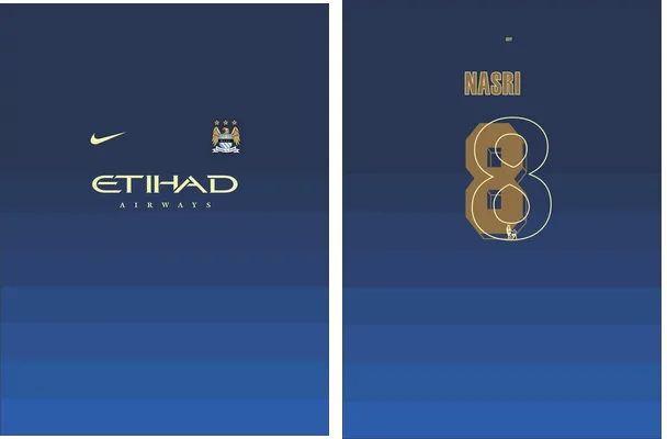 Manchester City Away 2014 2015