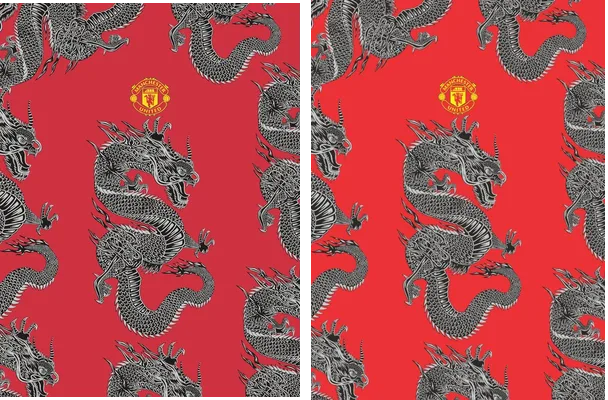 Manchester United Dragon Chinese