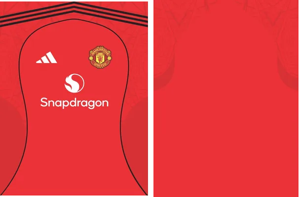Manchester United Home Kit 25 26