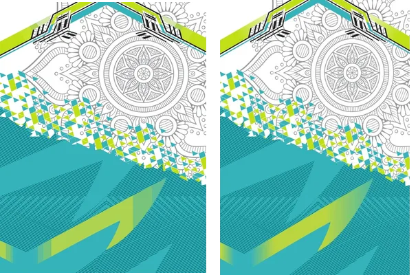 Mandala Jersey Verde 25