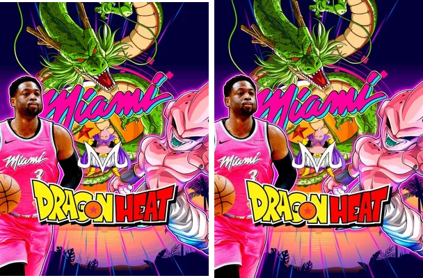 Miami Hehat Dragon Ballz Desings
