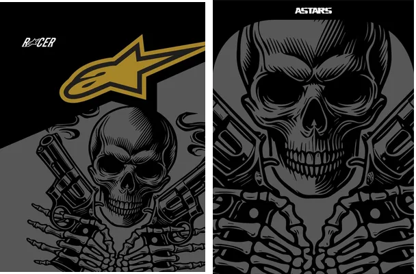 Motocross Alpinestar Black