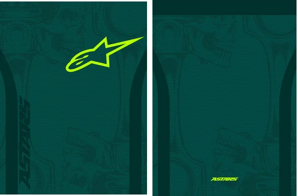 Motocross Alpinestars Green 25 Q 1