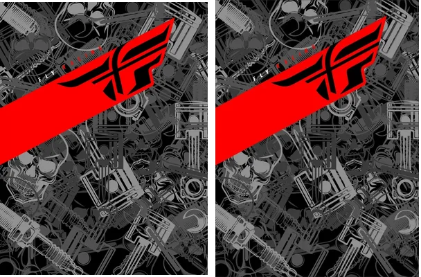 Motocross Black y Red PRO