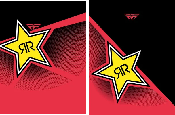 Motocross Fly Rockstar