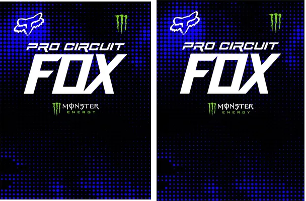 Motocross Fox Azul