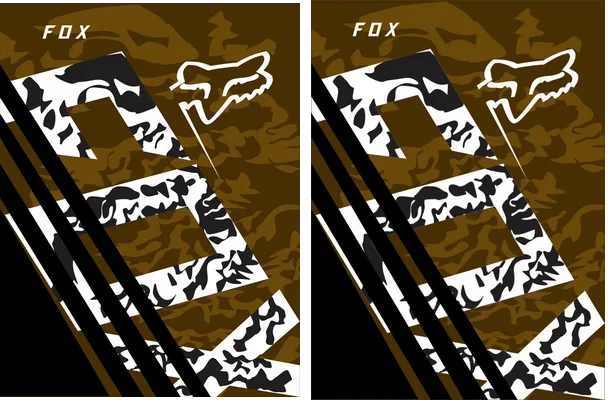 Motocross Fox Cafe