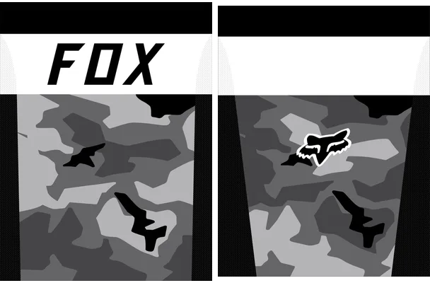 Motocross Fox Camuflage