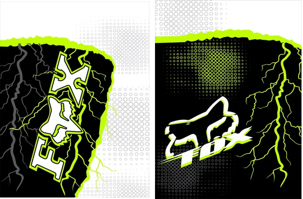 Motocross Fox Neon Q 2