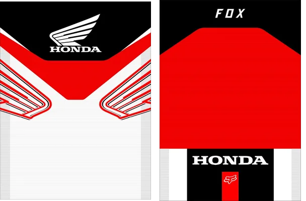 Motocross Fox Honda Q 3