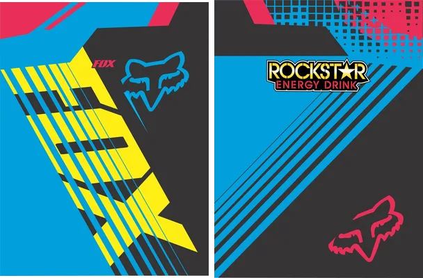 Motocross Fox Rockstar Q 4