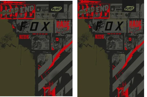 Motocross Green y Red Concept