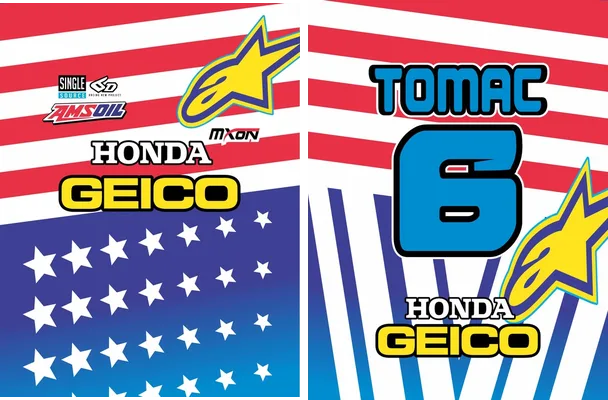 Motocross Honda Geico