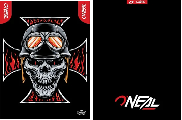 Motocross Oneal Black Q 1