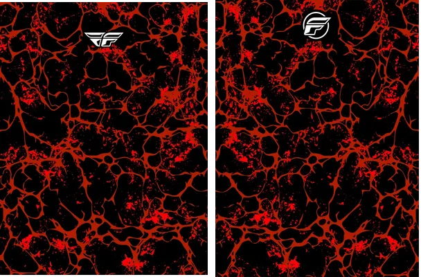 Motocross Orange Fly 25