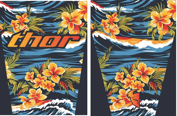 Motocross Thor Floral