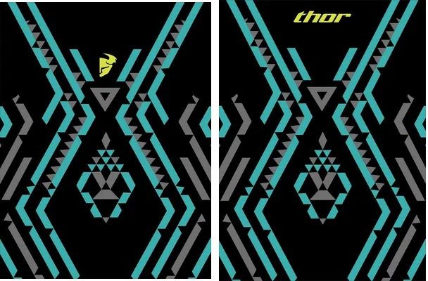 Motocross Thor Geometric Q 1