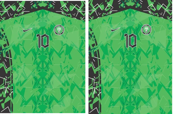 Nigeria Football Green