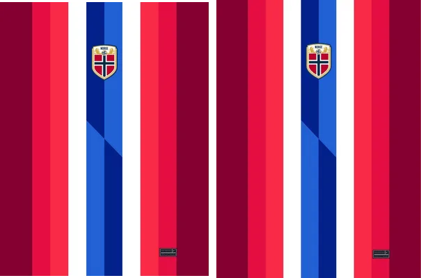 Noruega Home Kit Euro 2024