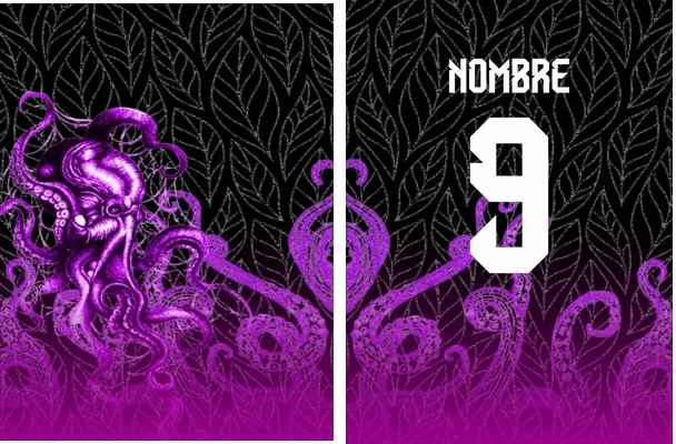Octopus Violeta Design Q 1