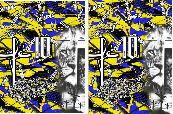Olimpia Azul Amarillo New