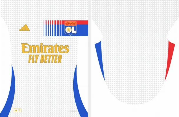 Olympique de Lyon Home kit Concept