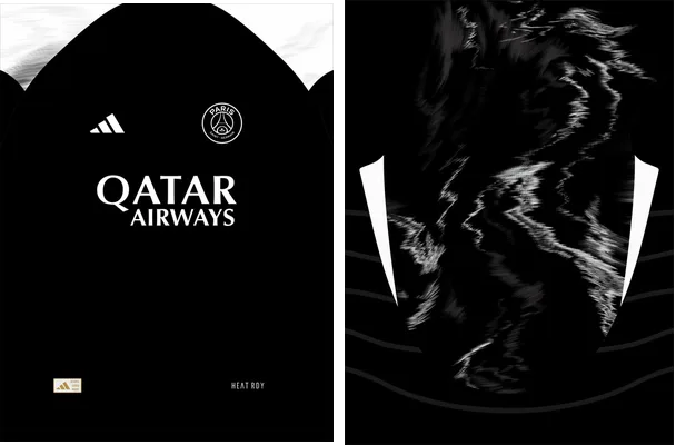 PARIS SAINT GERMAIN (PSG) CONCEPTO GRUNGE 2025