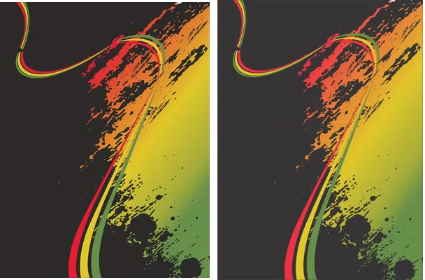 PATTERN DESIGN DEGRADE VECTOR