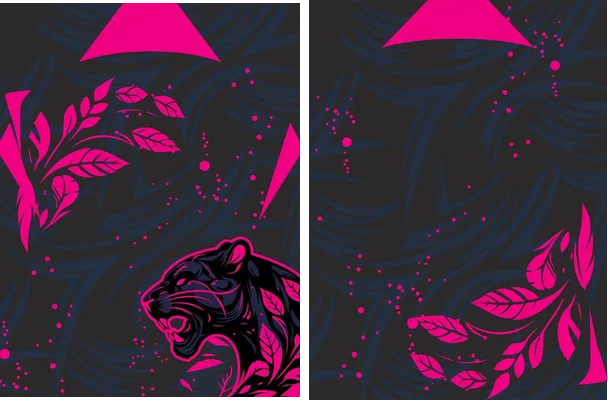 PUMA FUCSIA HOJAS INTERCLASSE 2024