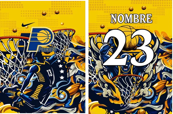 Pacers Fantasy Yellow